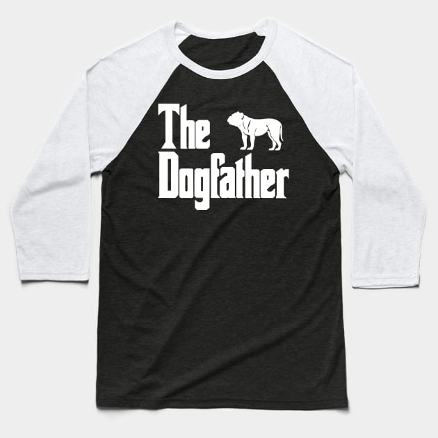 THE DOGFATHER Baseball T-Shirt by CanCreate